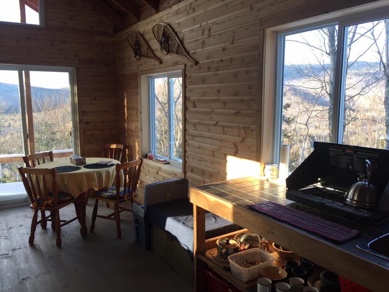 Chalet Nature Laurentides Val-des-Lacs Esterno foto