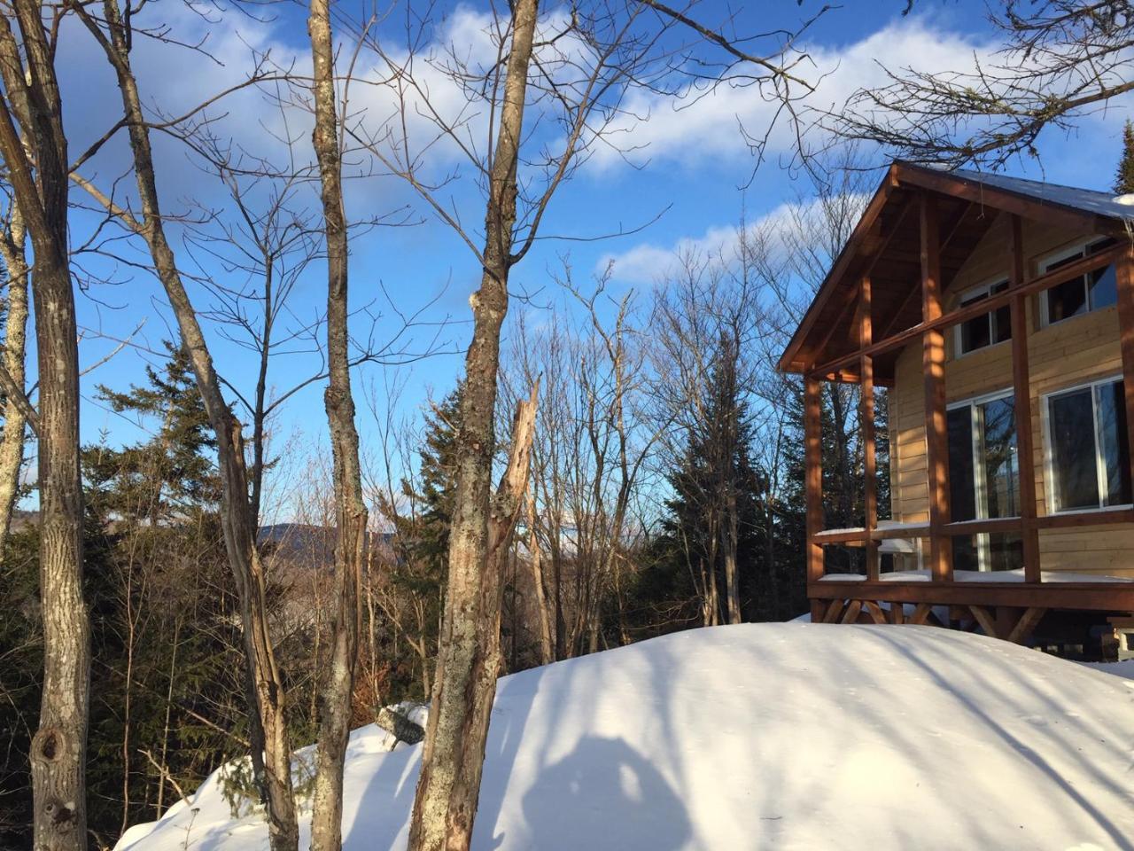 Chalet Nature Laurentides Val-des-Lacs Esterno foto