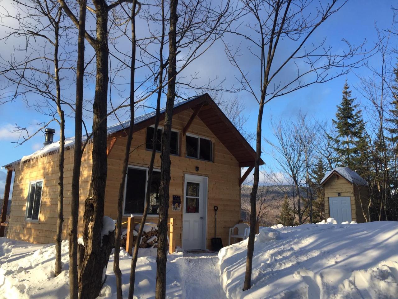 Chalet Nature Laurentides Val-des-Lacs Esterno foto